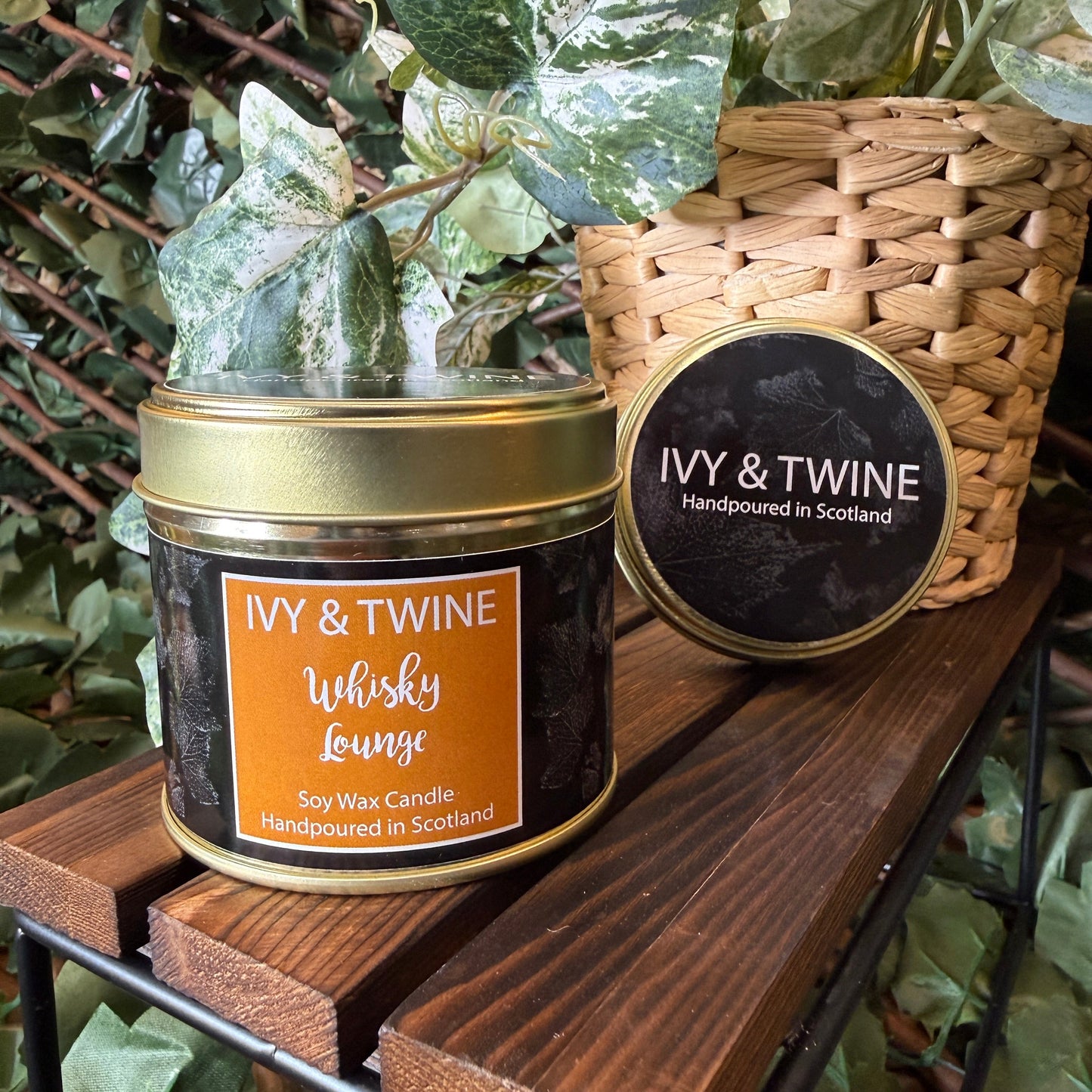 Whisky Lounge Wood Wick Candle