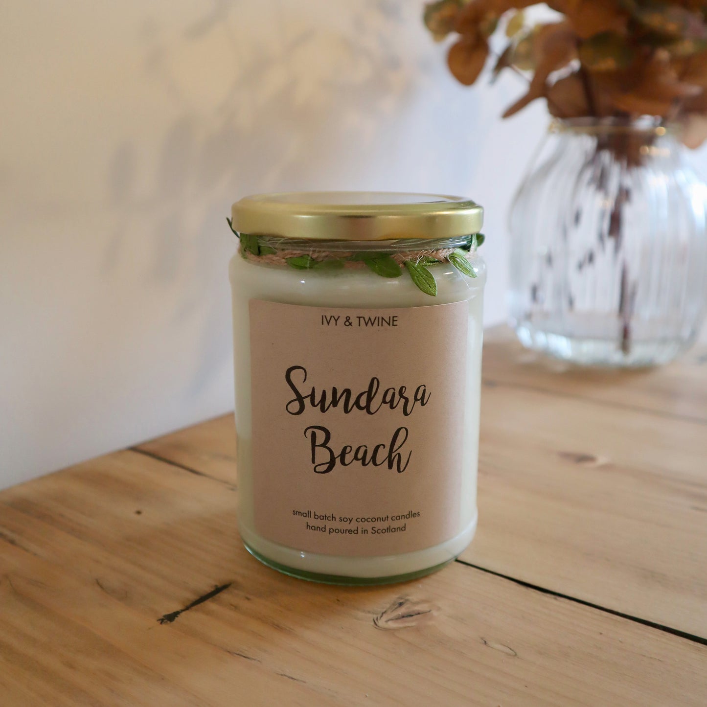 Sundara Beach (420g) Candle from Ivy & Twine