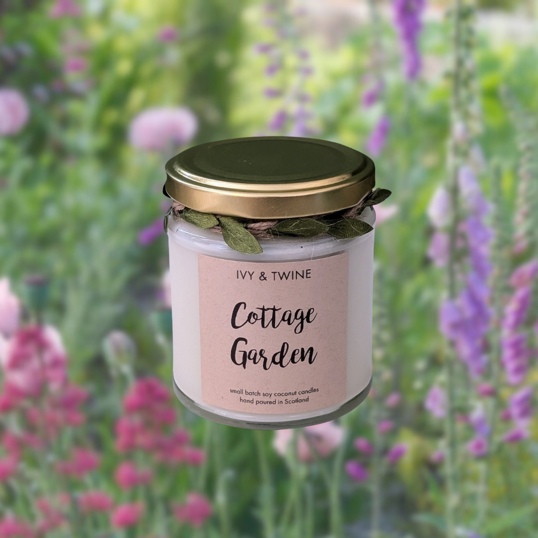 Cottage Garden (190g) Candle by Ivy & Twine