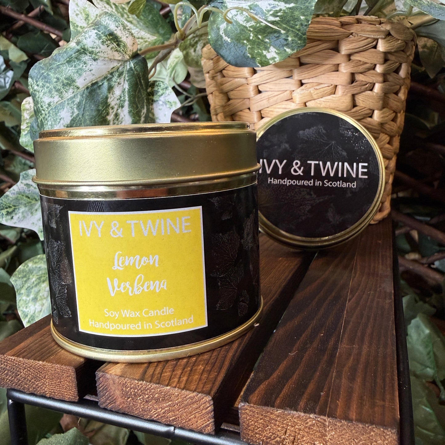 Lemon Verbena Wood Wick Candle