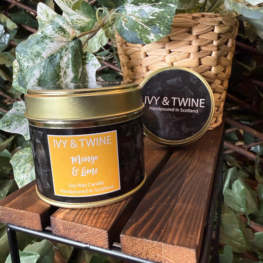 Mango & Lime Wood Wick Candle