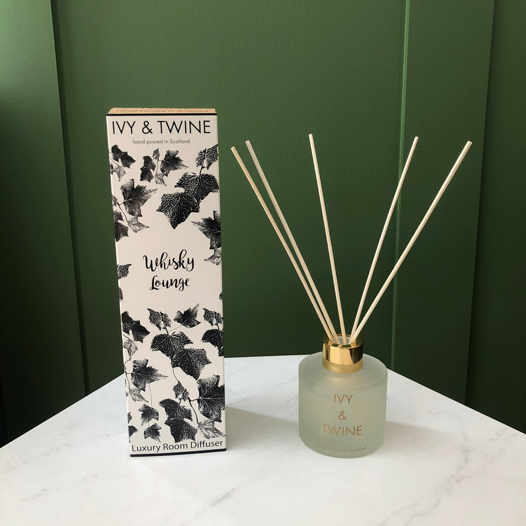 Whisky Lounge (100ml) Diffuser from Ivy & Twine