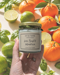 Lime, Basil & Mandarin 190g Candle - LIMITED EDITION