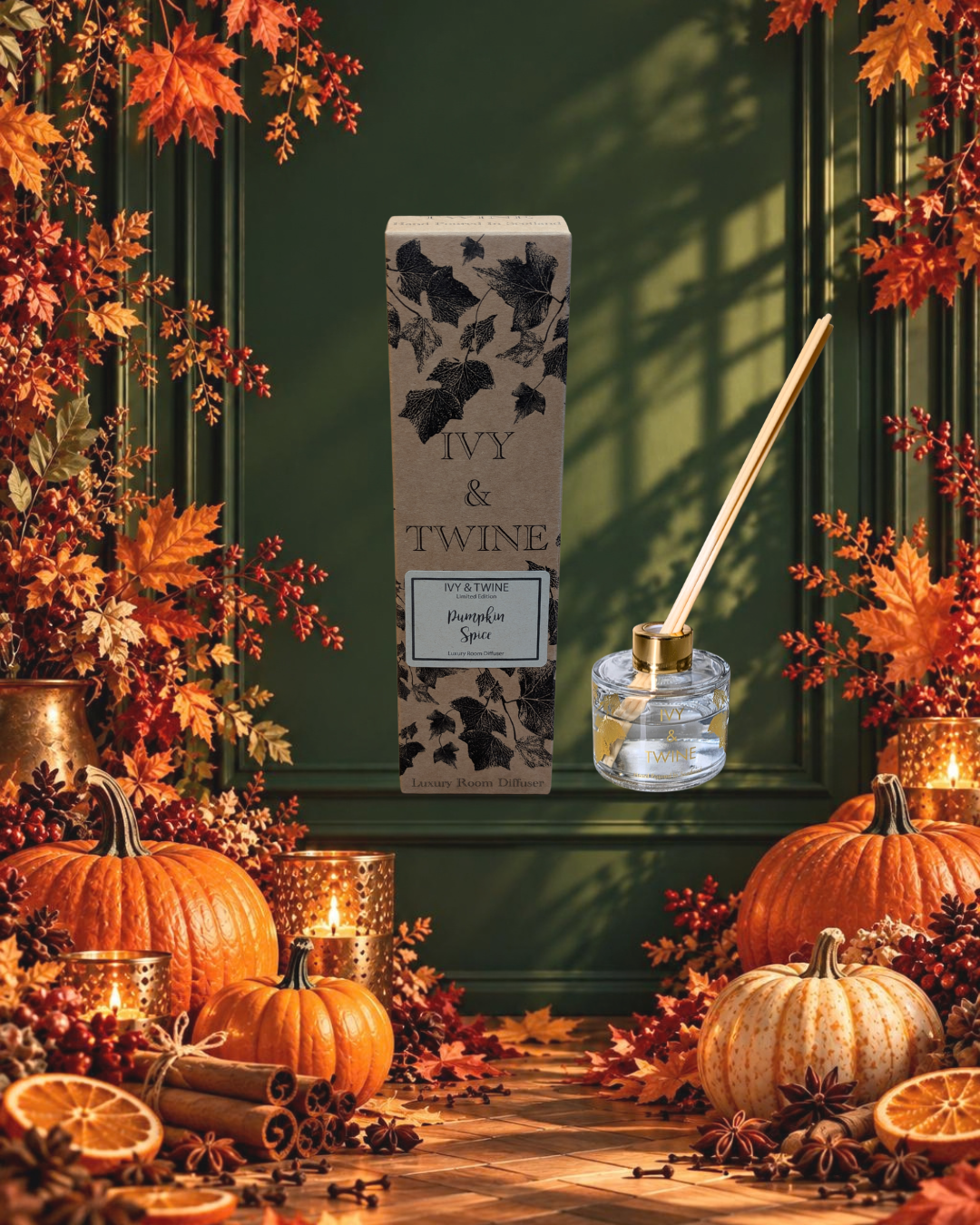 Pumpkin Spice 100ml Diffuser - LIMITED EDITION
