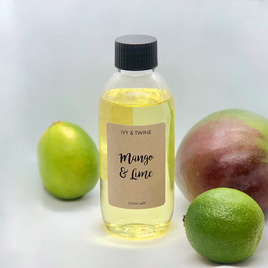 Mango & Lime (250ml) Diffuser Refill from Ivy & Twine