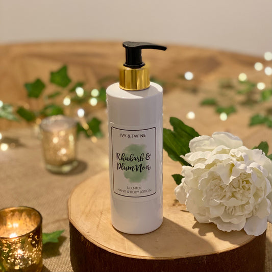 Rhubarb & Plum Noir Hand & Body Lotion