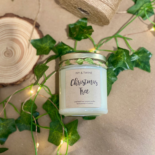 Christmas Tree (190g) Candle from Ivy & Twine